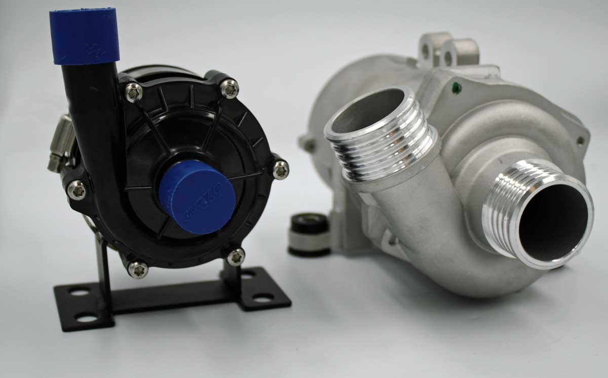 Brushless canned motor pumps
